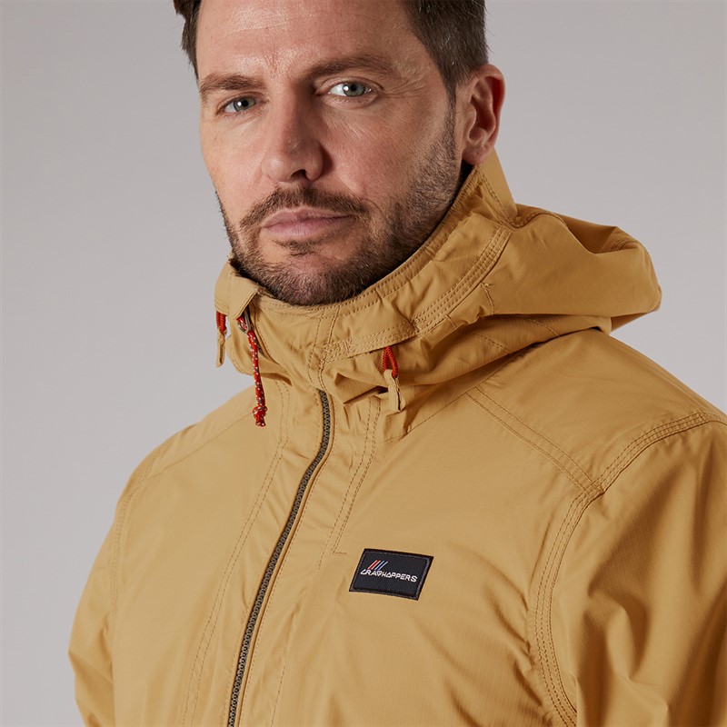 Craghoppers Mens Pandion AquaDry Waterproof Jacket Earthenware