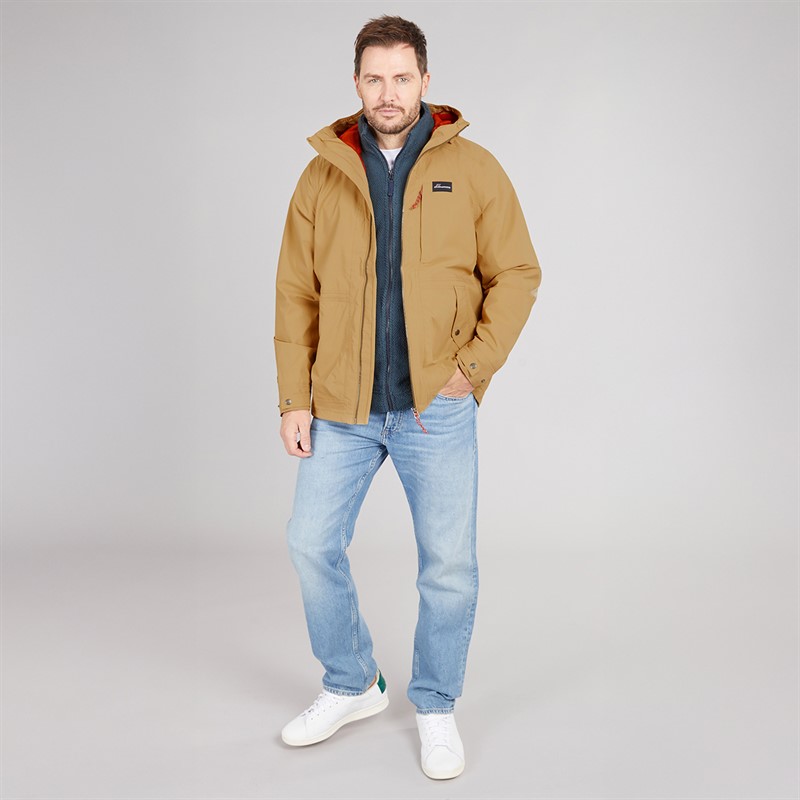 Craghoppers Mens Pandion AquaDry Waterproof Jacket Earthenware