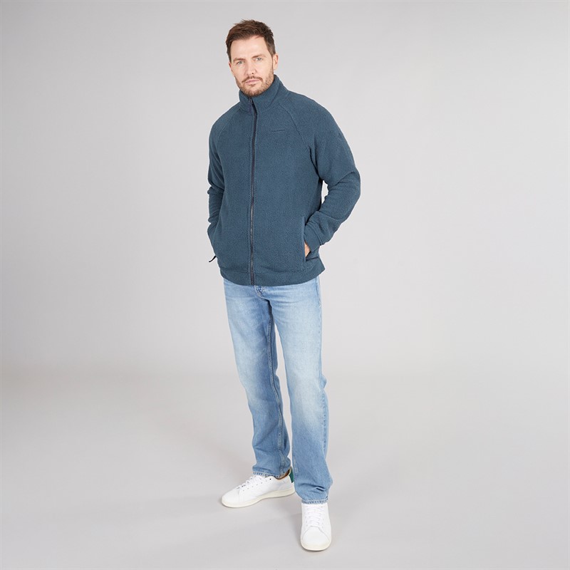 Craghoppers Mens Karlton Full Zip Fleece Blue Stone