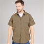 Craghoppers Mens Kiwi Short Sleeve Shirt Pebble