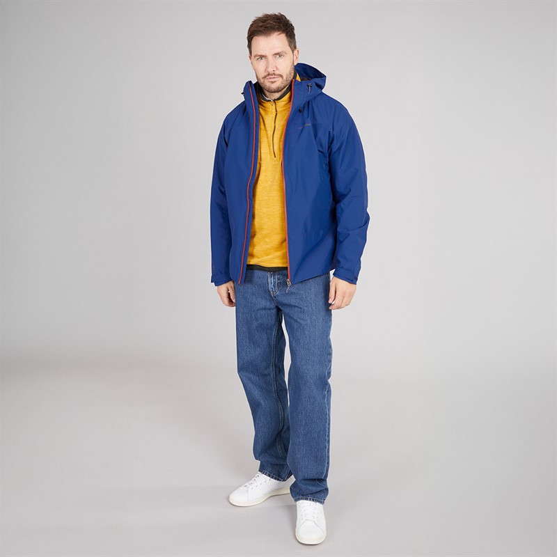 Craghoppers Mens Creevey AquaDry Waterproof Jacket Linckia Blue
