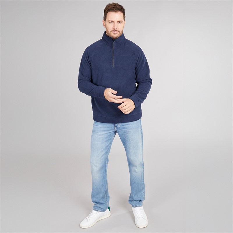 Craghoppers Mens Karlton Half Zip Fleece Blue Navy