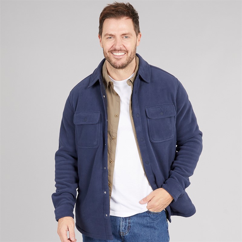 Craghoppers Mens Craggy Over Shirt Blue Navy