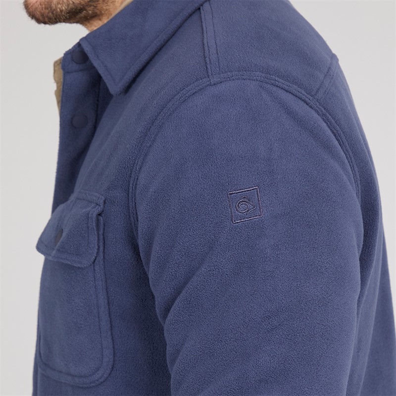 Craghoppers Mens Craggy Over Shirt Blue Navy