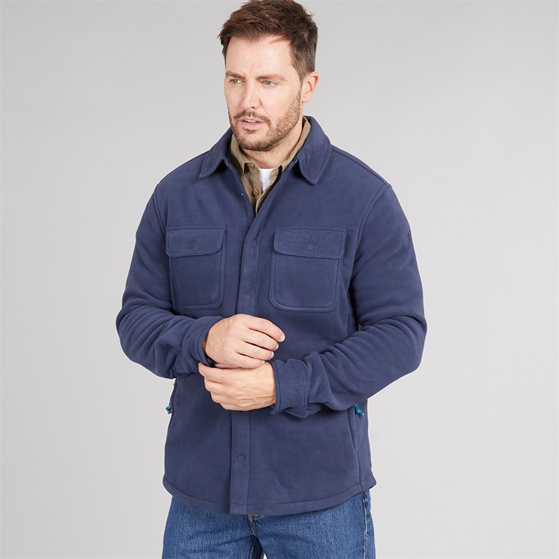 Craghoppers Mens Craggy Over Shirt Blue Navy