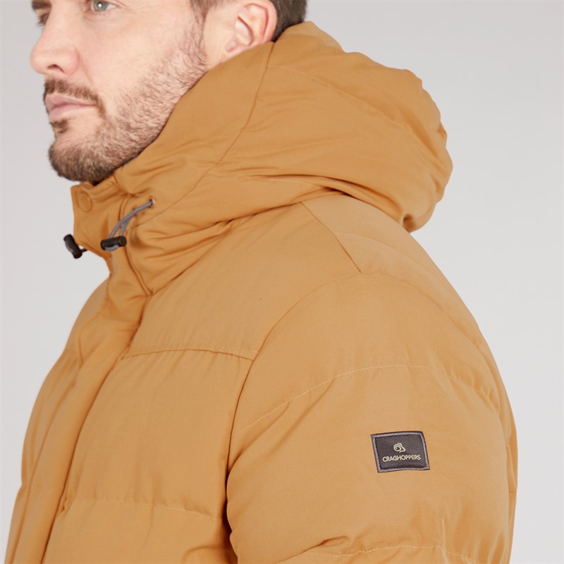 Craghoppers Mens Howgill Downlike Insulated Water Resistant Jacket Boulder