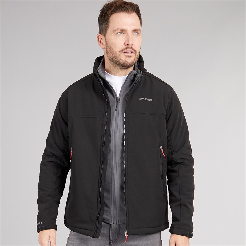 Craghoppers Mens Pembroke Insulating Water-repellent Jacket Black