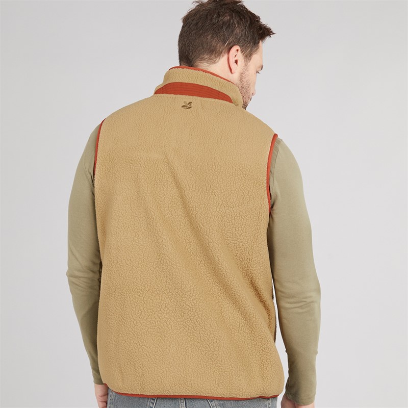 Craghoppers Mens Whitendale Fleece Gilet Earthenware