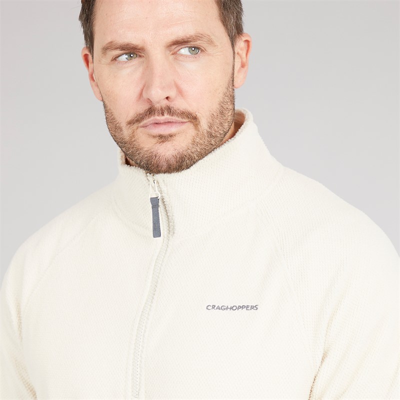 Craghoppers Mens Charlston Half Zip Fleece Stone