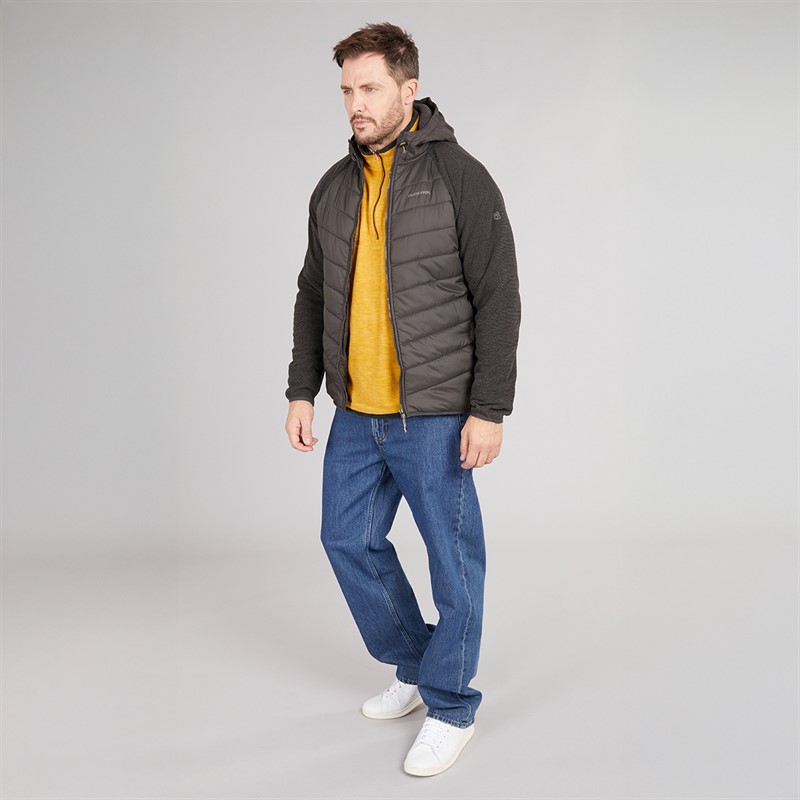 Craghoppers Mens Vamos Insulated Hybrid Jacket Dark Iron