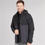 Craghoppers Mens Osuna AquaDry Waterproof Jacket Black/Dark Iron