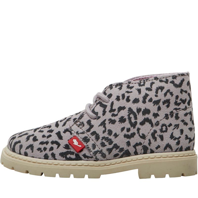 animal print desert boots