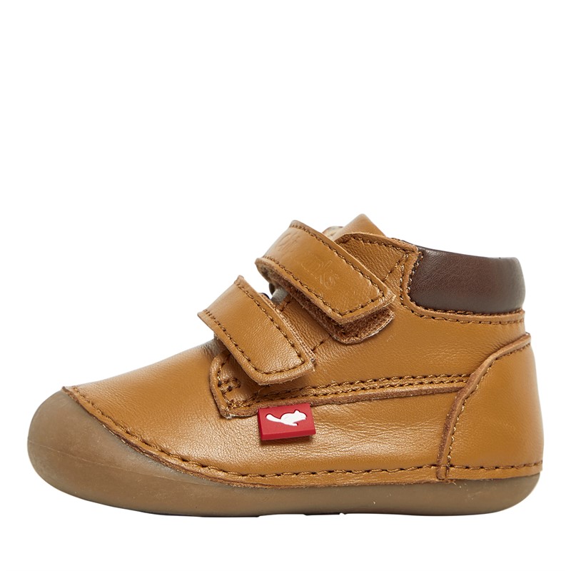 Chipmunks Infant Boys Bailey Shoes Camel