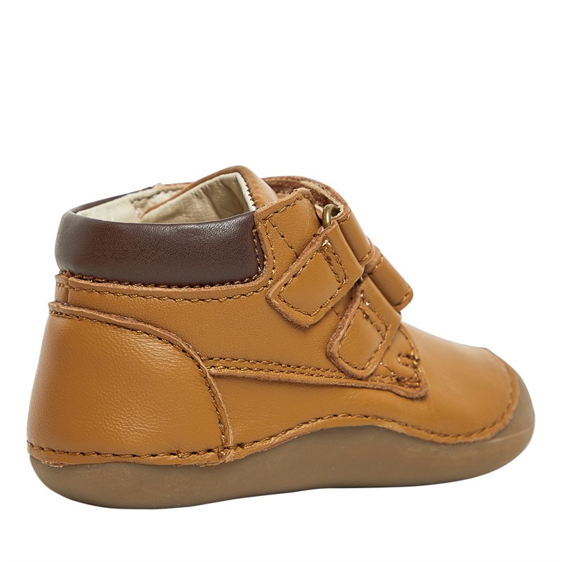 Chipmunks Infant Boys Bailey Shoes Camel