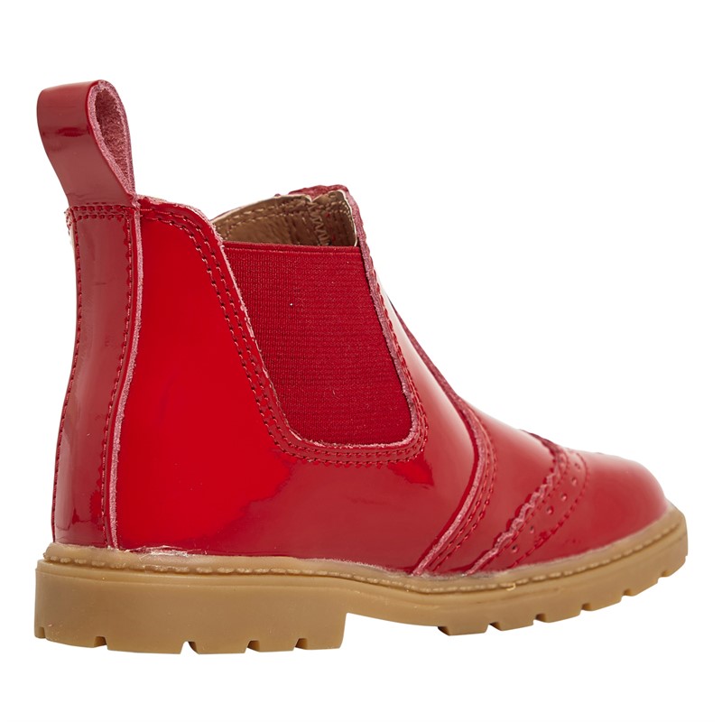 Chipmunks Girls Riley Boots Red