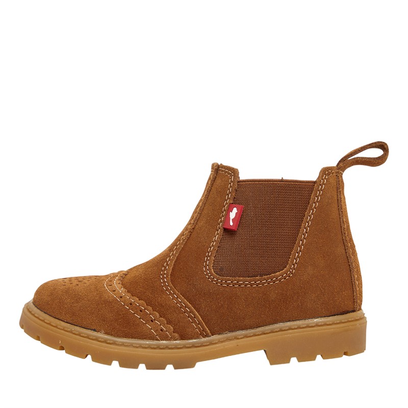 Chipmunks Girls Riley Boots Tan