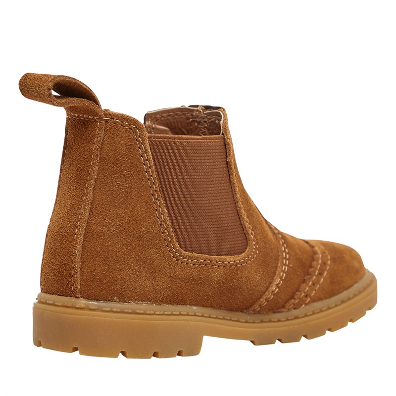 Chipmunks Girls Riley Boots Tan