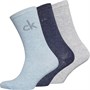 Calvin Klein Damen Crystal Socken Mehrfarbig