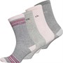 Calvin Klein Dame Stripe Sokker Flerfarvet