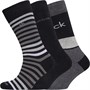 Calvin Klein Herrer Multi Stripe Sokker Flerfarvet