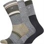 Calvin Klein Chaussettes dy Sustainable Casual Homme Vert Multicolore
