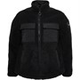 Calvin Klein Herren Media Fleecejacken Schwarz
