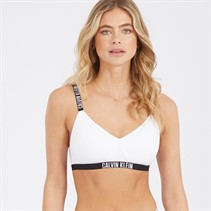 Calvin Klein Womens Lightly Lined Bralette White