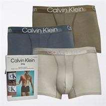 Calvin Klein Mens Three Pack Trunks Multi