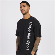 Calvin Klein Mens T-Shirt Black Beauty