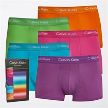 Calvin Klein Mens Low Rise Five Pack Trunks Multi