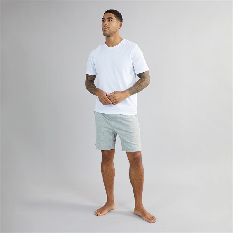 Calvin Klein Mens Lounge Shorts Grey Heather
