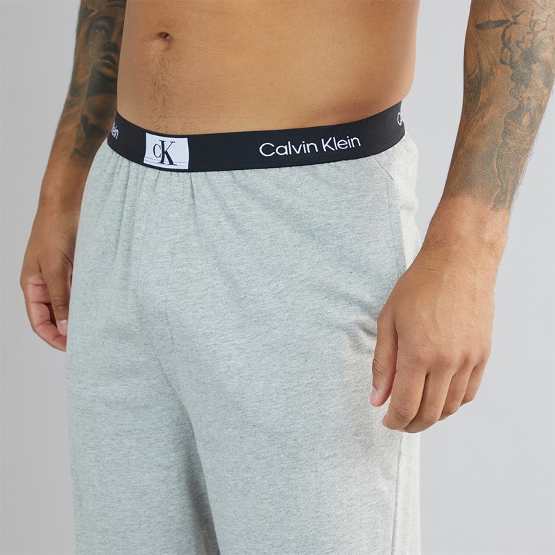 Calvin Klein Mens Lounge Joggers Grey Heather