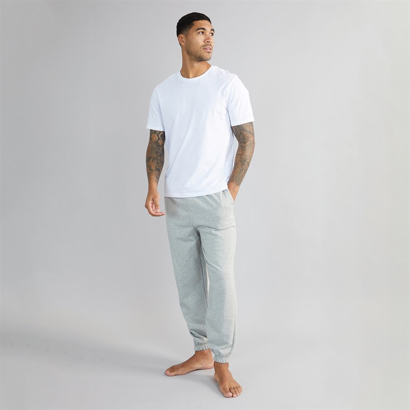 Calvin Klein Mens Lounge Joggers Grey Heather