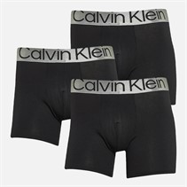 Calvin Klein Mens Three Pack Boxers Black