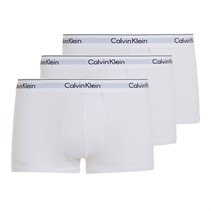 Calvin Klein Mens Three Pack Trunks White/White/White