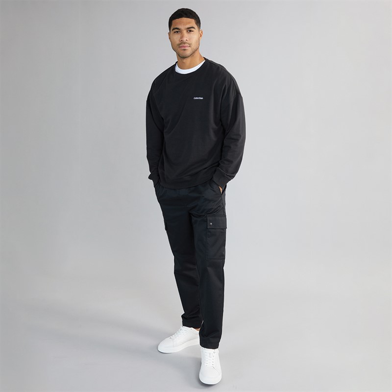 Calvin Klein Mens Sweatshirt Black