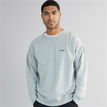 Calvin Klein Mens Sweatshirt Grey Heather