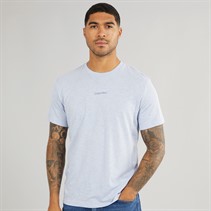 Calvin Klein Mens Crew Neck T-Shirt Dusky Cornflower