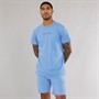 Calvin Klein Mens T-Shirt And Shorts Set Glacier