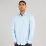 Calvin Klein Mens Non Iron Structure Long Sleeve Shirt Sweet Blue