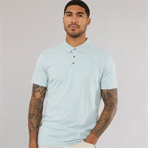 Calvin Klein Mens Supima Polo Cloud Blue