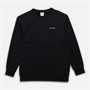 Calvin Klein Mens Plus Size Linear Box Sweatshirt CK Black