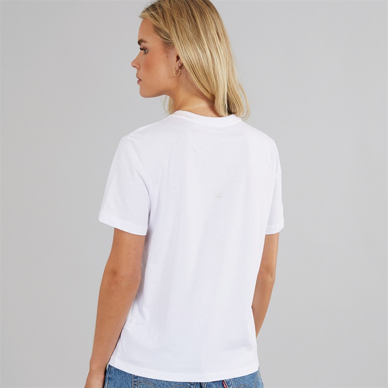 Calvin Klein Jeans Womens Monologo T-Shirt Brilliant White