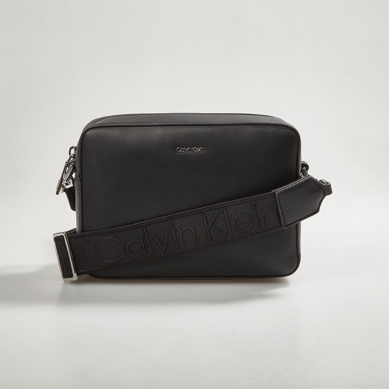 Calvin Klein Womens Small Crossbody Bag Ck Black