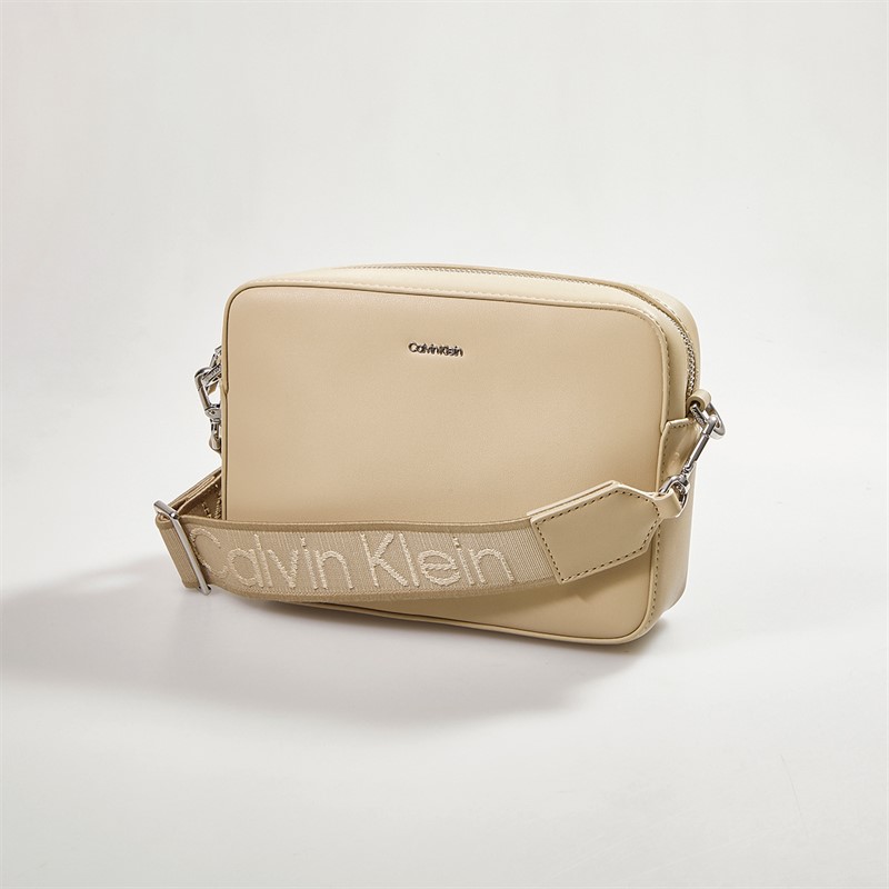 Calvin Klein Womens Small Crossbody Bag Crockery