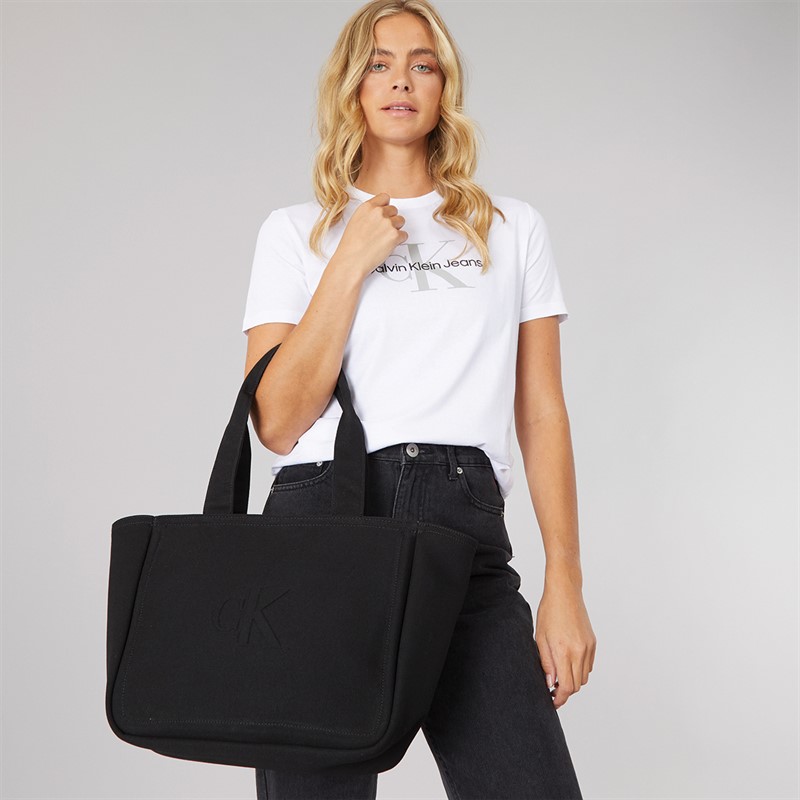 Calvin Klein Womens Summer Canvas NA Black