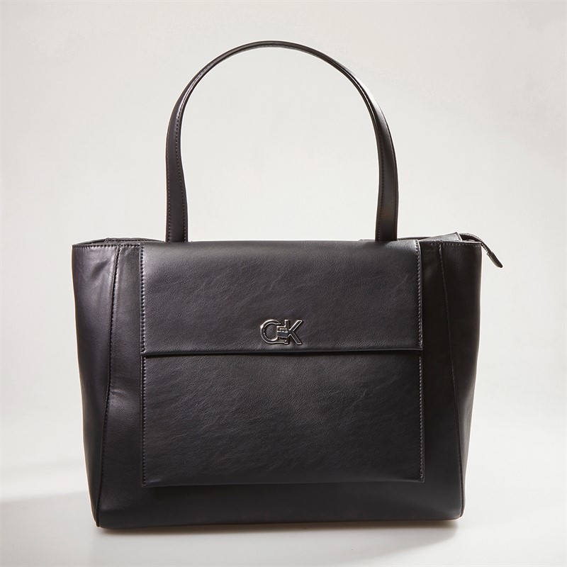 Calvin Klein Womens Medium Shopper  Black