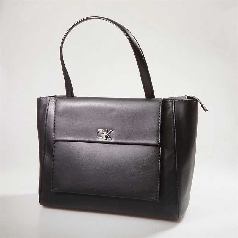 Calvin Klein Womens Medium Shopper  Black