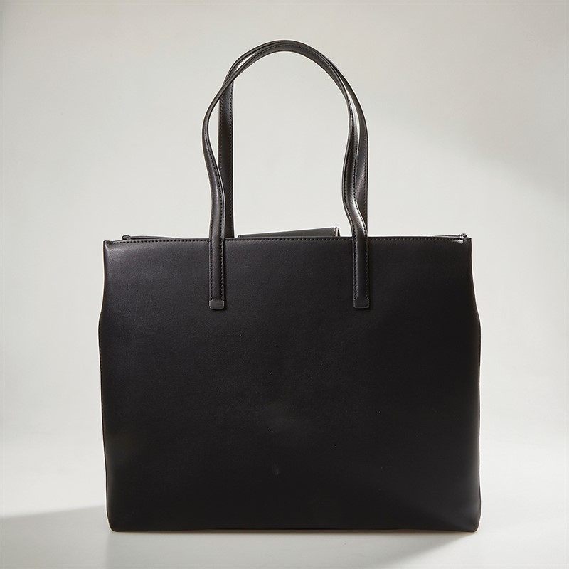 Calvin Klein Womens Medium Shopper Ck Black