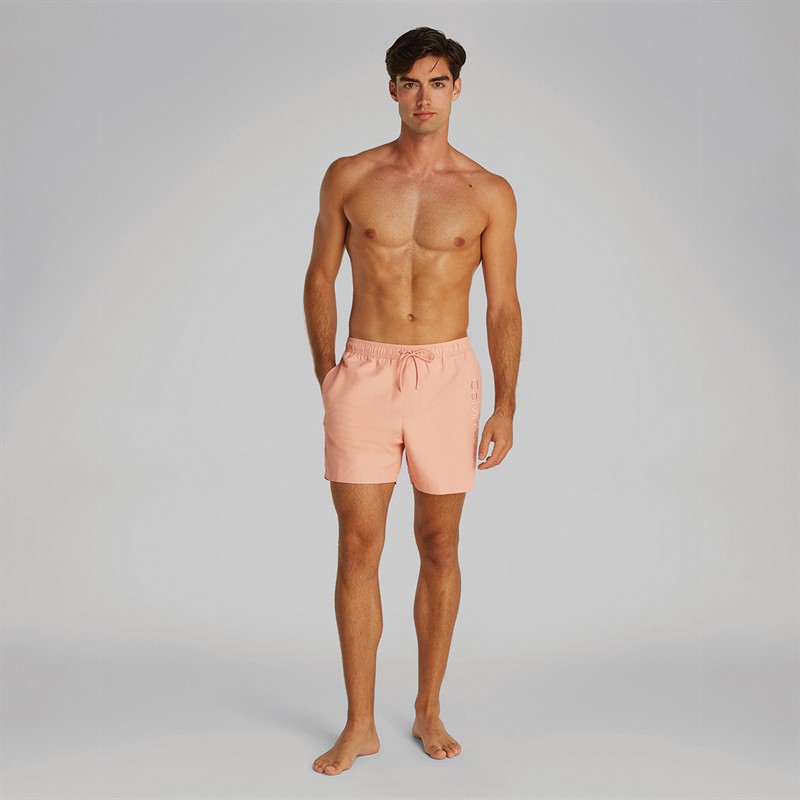 Calvin Klein Short de bain Homme Pêche Vintage